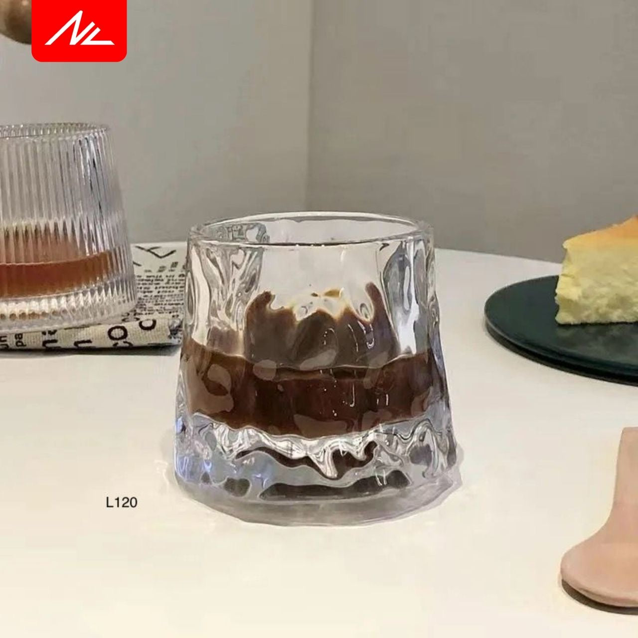 CL120 | كُوب  زُجاجي دَوار