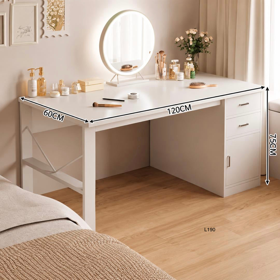 طاولة مع ادرج : L190