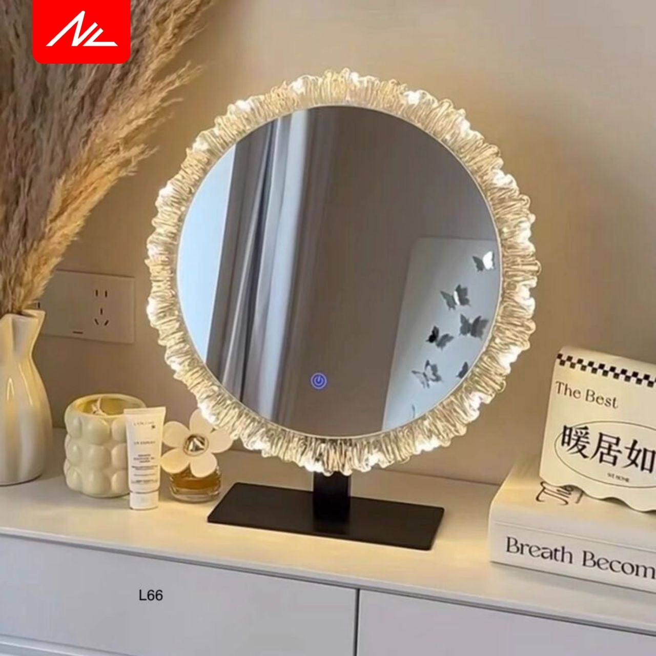 BL66| LED مرايا مع اضاءة